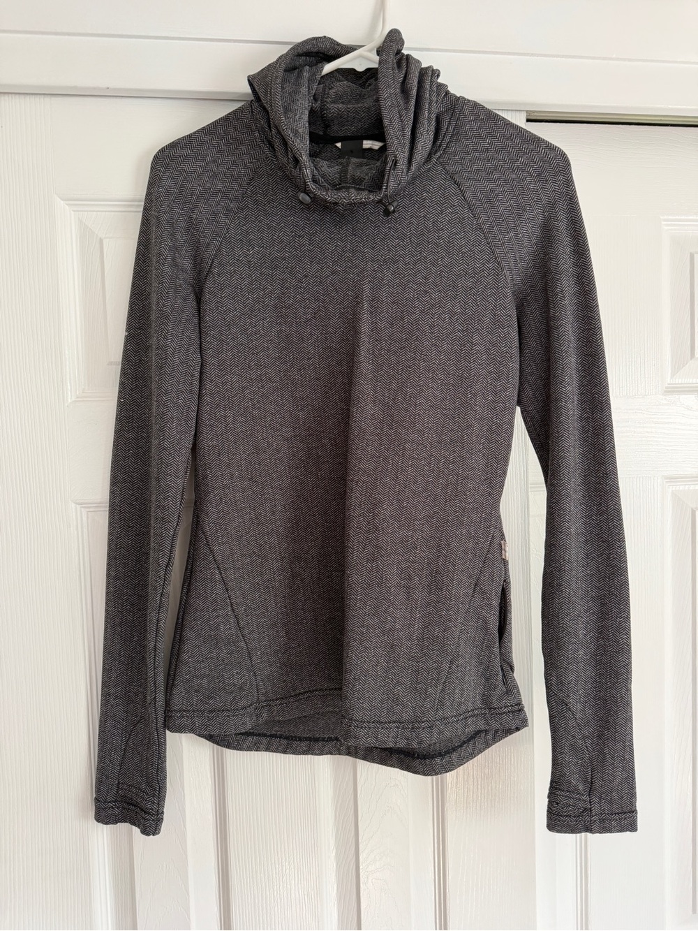 Mondetta Dark Gray Cowl Neck Pullover
